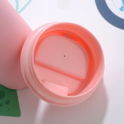 Pastel Stainless Steel Insulated Travel Mug with Leak-Resistant Closure