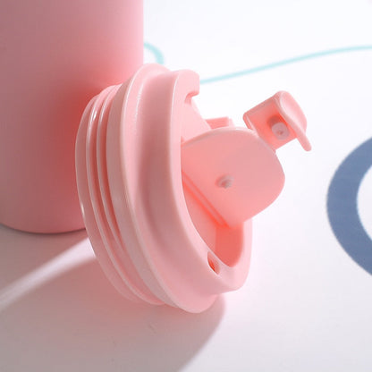Pastel Stainless Steel Insulated Travel Mug with Leak-Resistant Closure