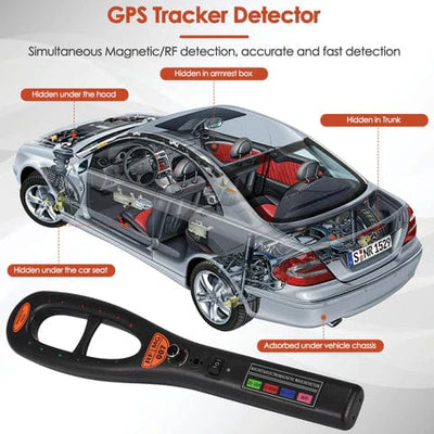 Personal GPS Tracker Detector with Long Battery Life and Detection Tube