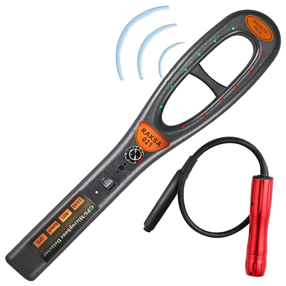 Personal GPS Tracker Detector with Long Battery Life and Detection Tube