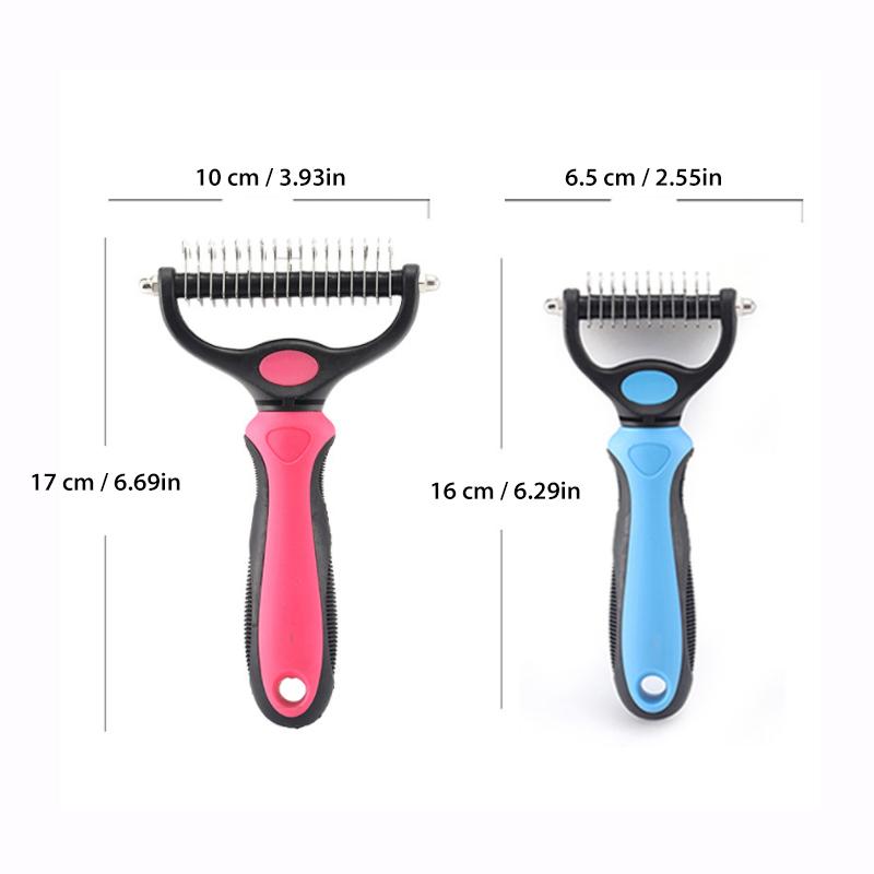 Pet Pro Grooming Tool for Dogs and Cats with Stainless Steel Blade