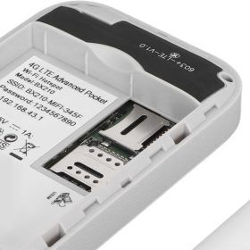 Portable 5G SIM WiFi Router with Battery for Travel and Home