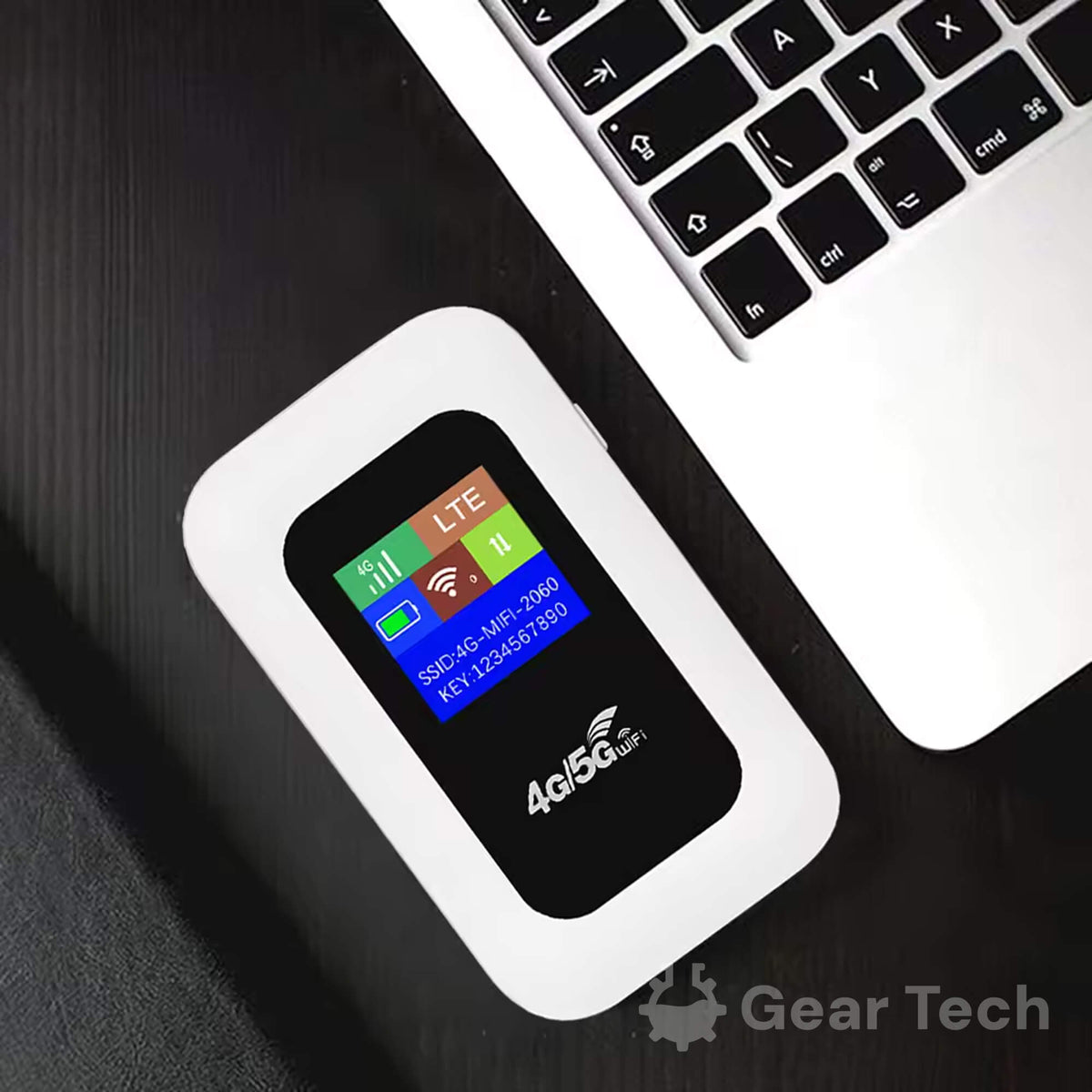 Portable 5G SIM WiFi Router with Battery for Travel and Home