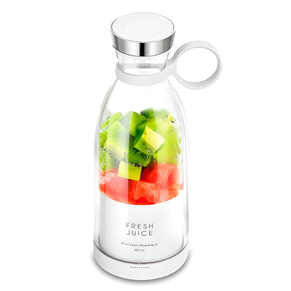 Portable Rechargeable Juice Blender with Stainless Steel Blades
