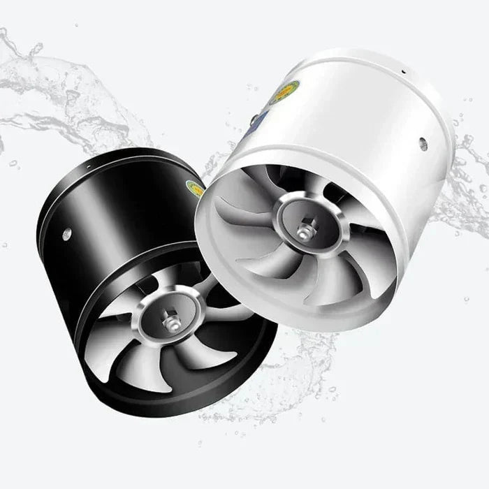 Powerful Ventilation Extraction Fan with Quiet Operation and Metal Housing