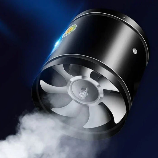 Powerful Ventilation Extraction Fan with Quiet Operation and Metal Housing