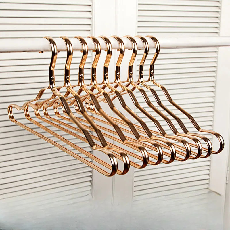 Premium Brass Clothes Hangers for an Elegant and Organised Wardrobe