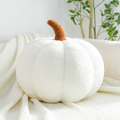 Pumpkin Decorative Cushion with Soft Plush Fabric for Autumn-Inspired Interiors