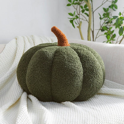 Pumpkin Decorative Cushion with Soft Plush Fabric for Autumn-Inspired Interiors