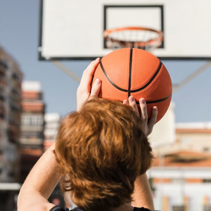 Quiet Indoor Basketball with Soft Bounce and Noise Reducing Design