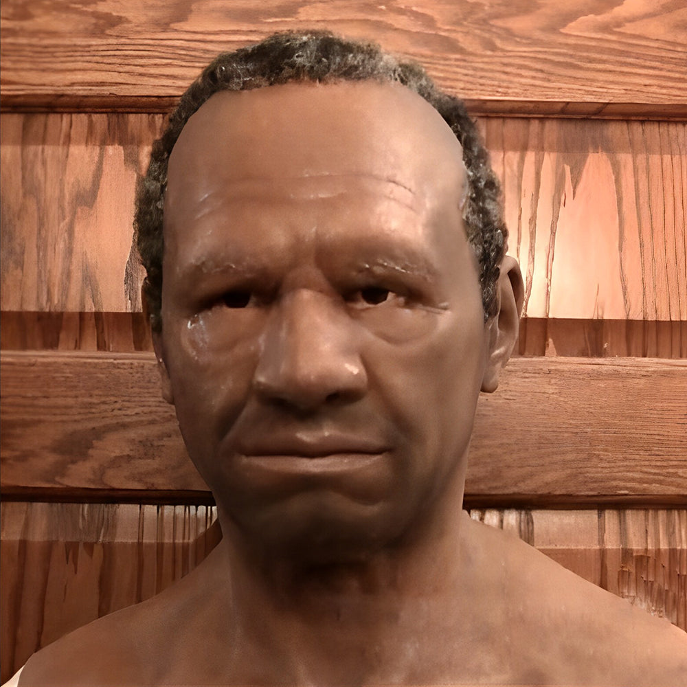 Realistic Old Man Latex Mask with Movable Mouth for Halloween Cosplay