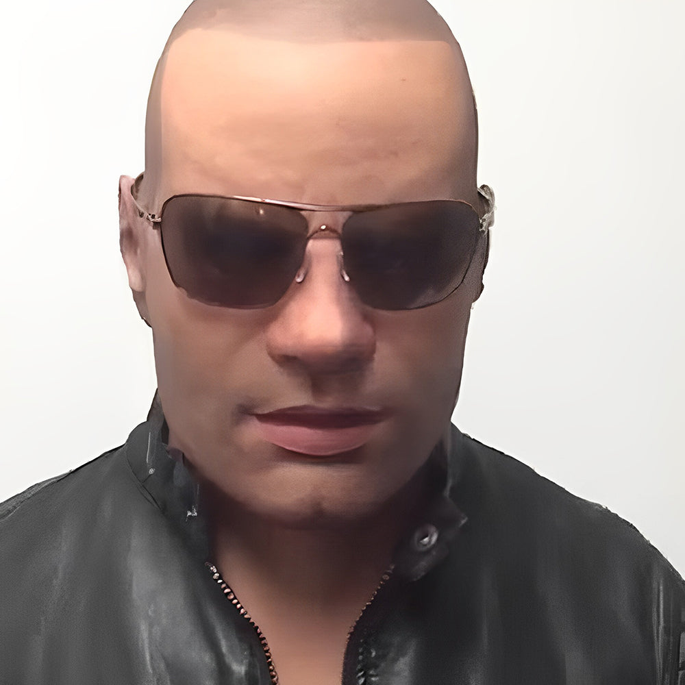 Realistic Old Man Latex Mask with Movable Mouth for Halloween Cosplay