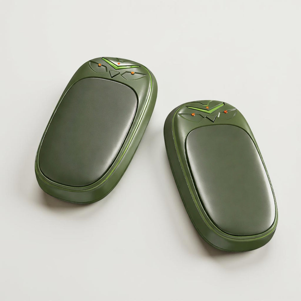 Rechargeable Electric Hand Warmers Dual Pack Portable Pocket Heating Set