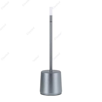 Rechargeable LED Table Lamp with Stepless Dimming and Crystal Shade