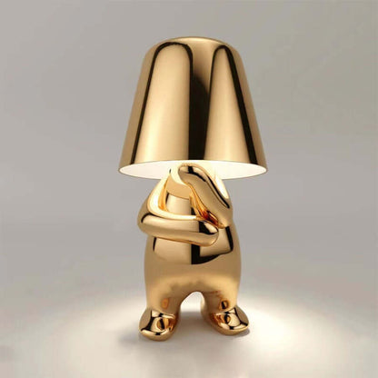 Rechargeable Mood LED Lamp with Touch Brightness Control and Cordless Design