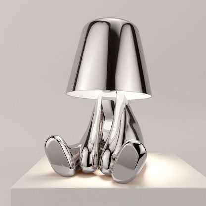 Rechargeable Mood LED Lamp with Touch Brightness Control and Cordless Design