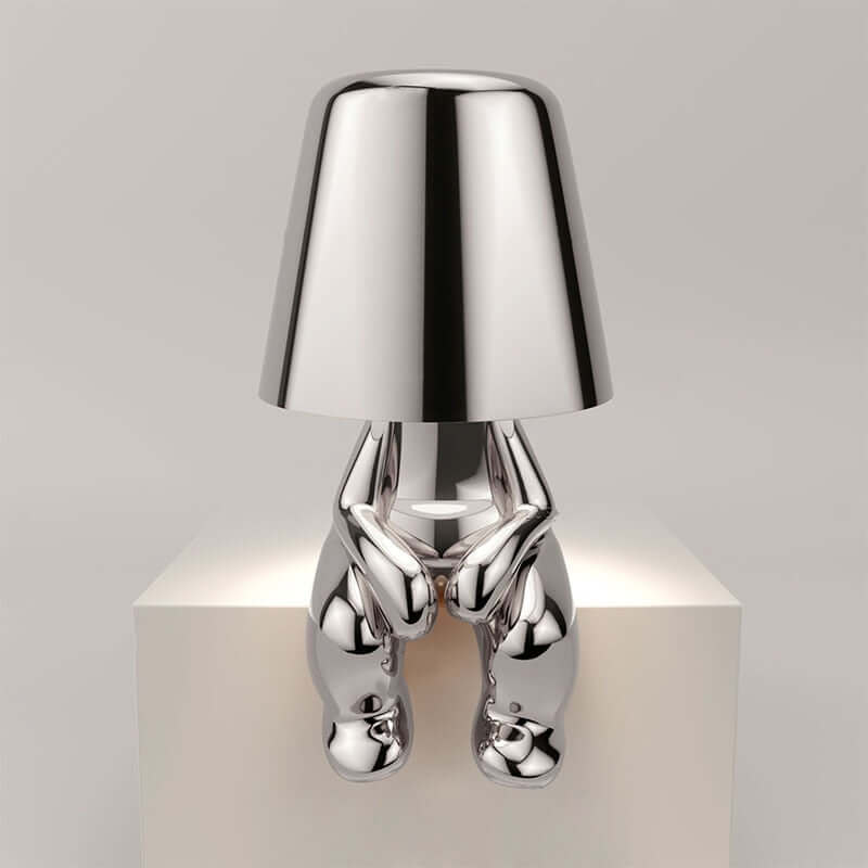 Rechargeable Mood LED Lamp with Touch Brightness Control and Cordless Design