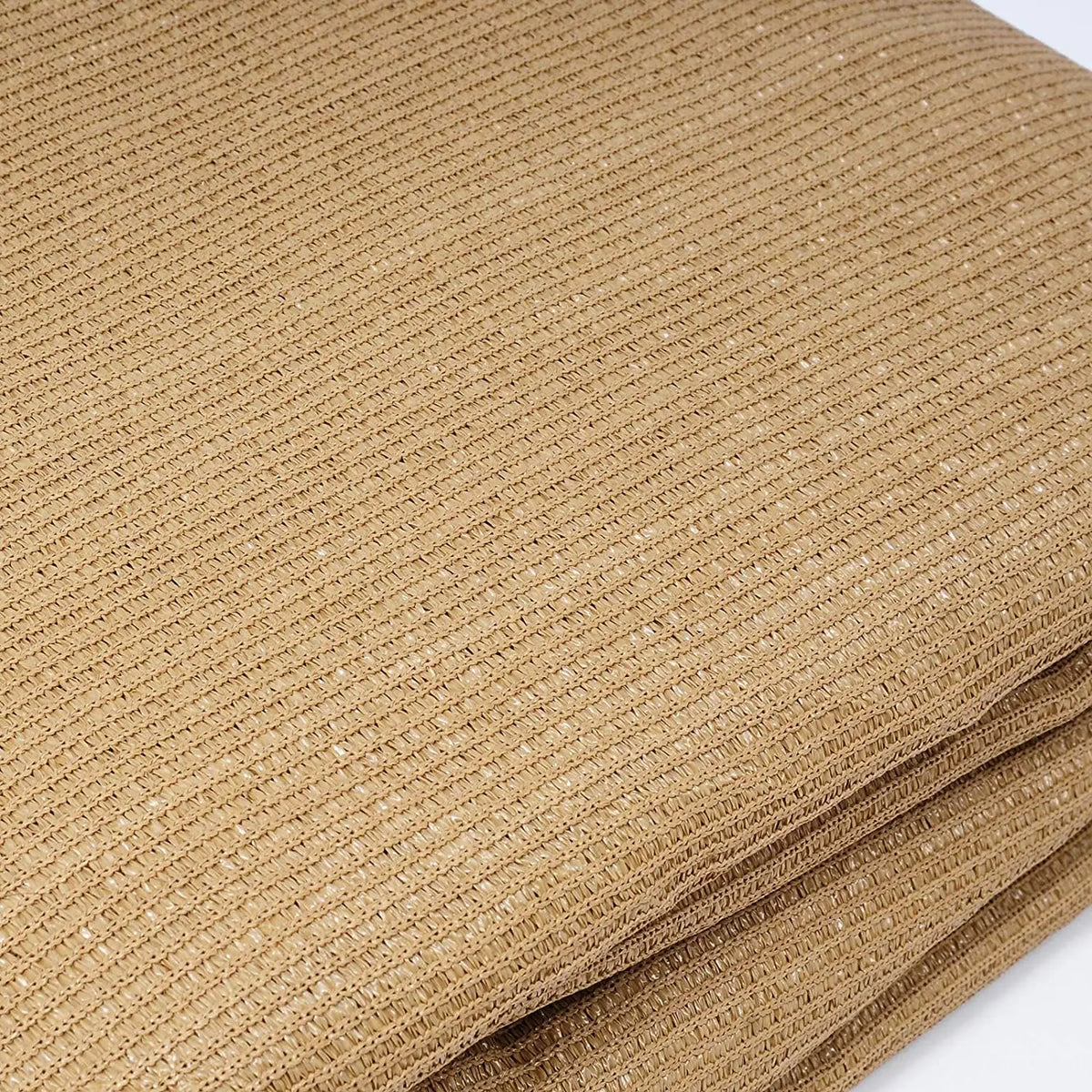 Rectangular Sun Shade Sail with Reinforced Corners and Fixing Rope