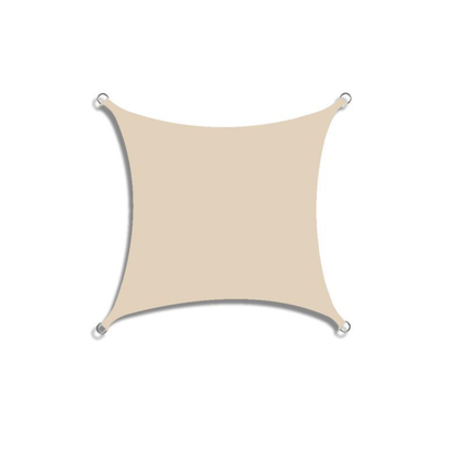 Rectangular Sun Shade Sail with Reinforced Corners and Fixing Rope