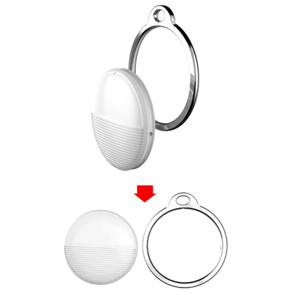 Reflective Cat Collar with Bluetooth Pet Tracker Holder and Adjustable Fit