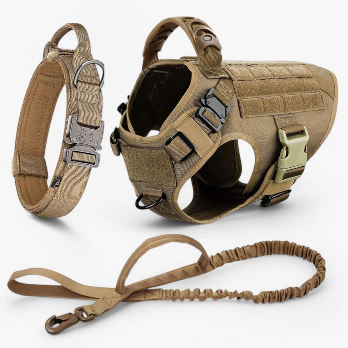 Reflective Nylon Dog Leash with Strong Handle for Training
