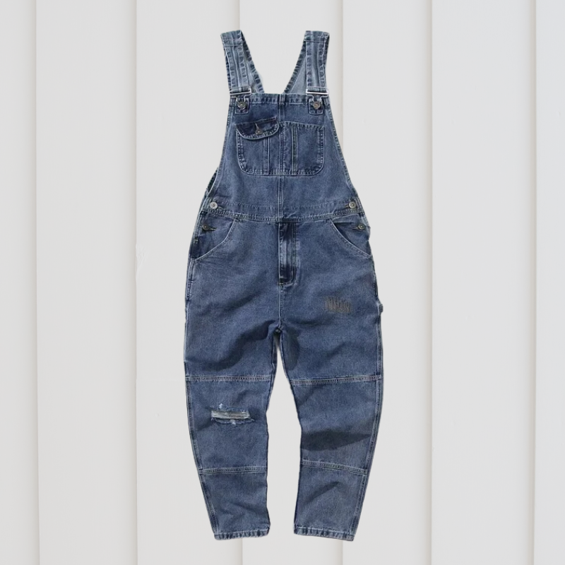 Reusable Garden Overalls with Adjustable Straps and Multiple Pockets