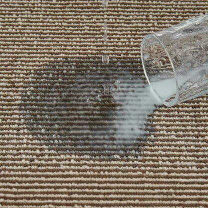 Ribbed Kitchen Floor Mat Set with Washable Non Slip Backing