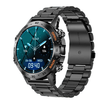 Rugged Smartwatch with GPS Bluetooth and Sports Tracking