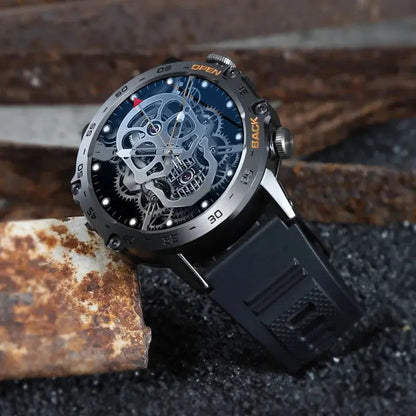Rugged Smartwatch with GPS Bluetooth and Sports Tracking