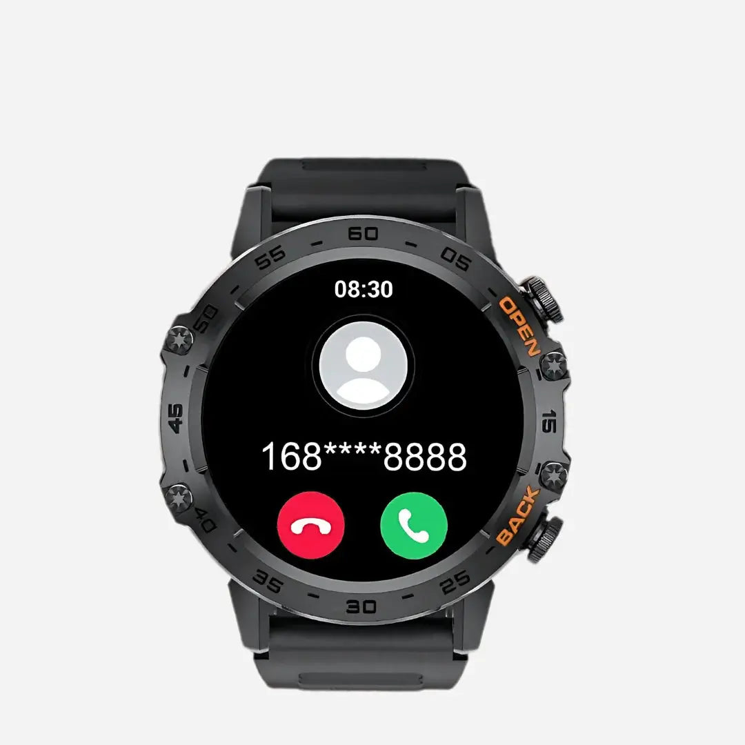 Rugged Smartwatch with GPS Bluetooth and Sports Tracking