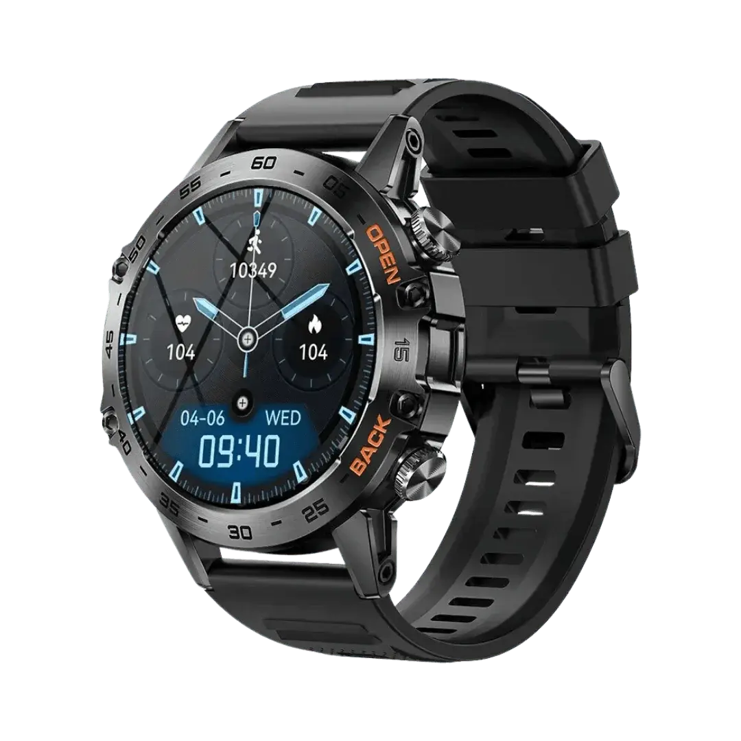 Rugged Smartwatch with GPS Bluetooth and Sports Tracking