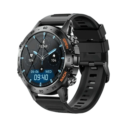 Rugged Smartwatch with GPS Bluetooth and Sports Tracking