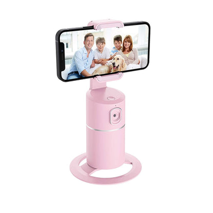 Smart Auto Tracking Tripod Phone Holder with 360 Degree Face Tracking Built In Stabilizer