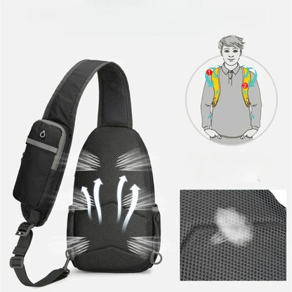 SecurePack Anti Theft Waterproof Multi Pocket Shoulder Backpack