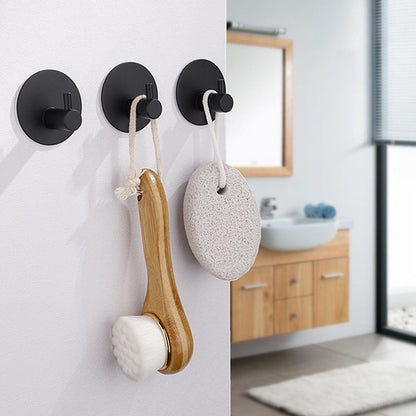 Self-Adhesive Stainless Steel Hook for Bathroom, Kitchen and Home Organisation