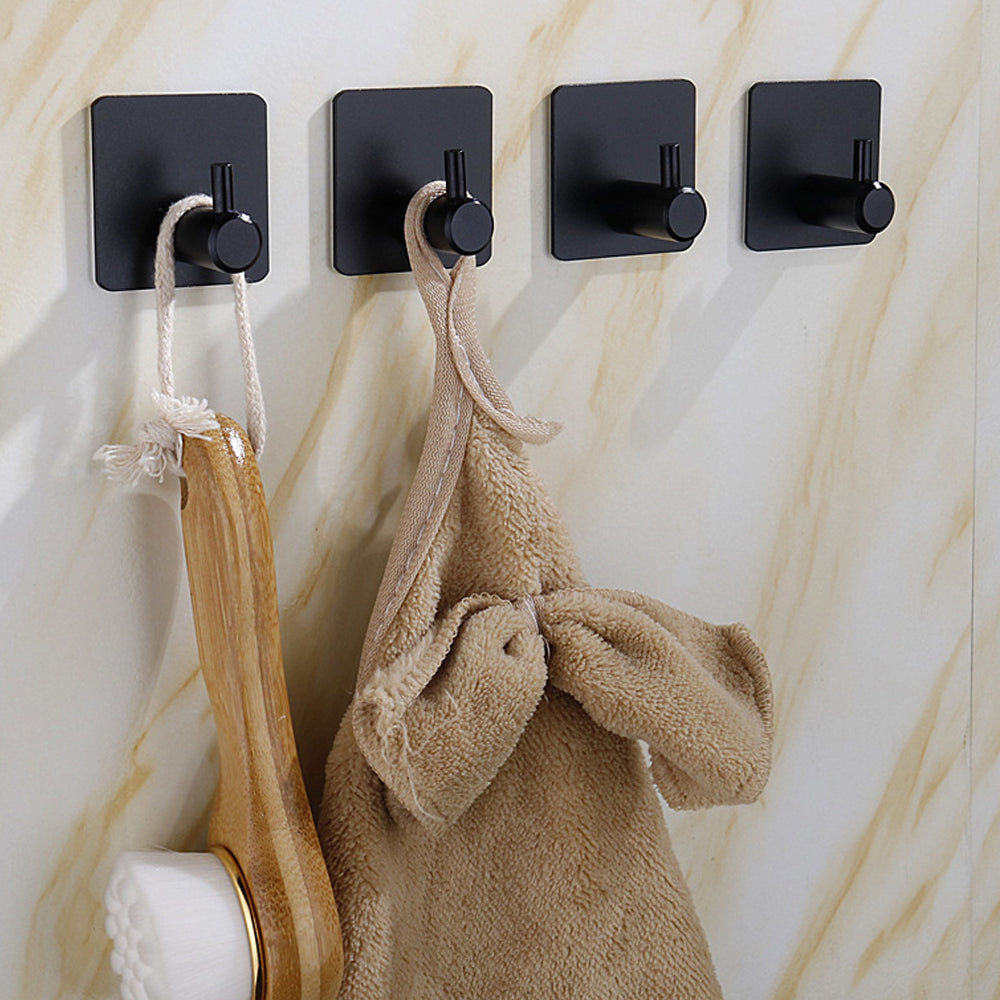 Self-Adhesive Stainless Steel Hook for Bathroom, Kitchen and Home Organisation