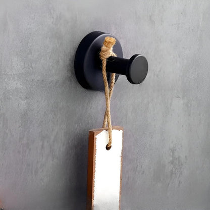 Self-Adhesive Stainless Steel Shower Hooks with Vacuum-Lock Mounting