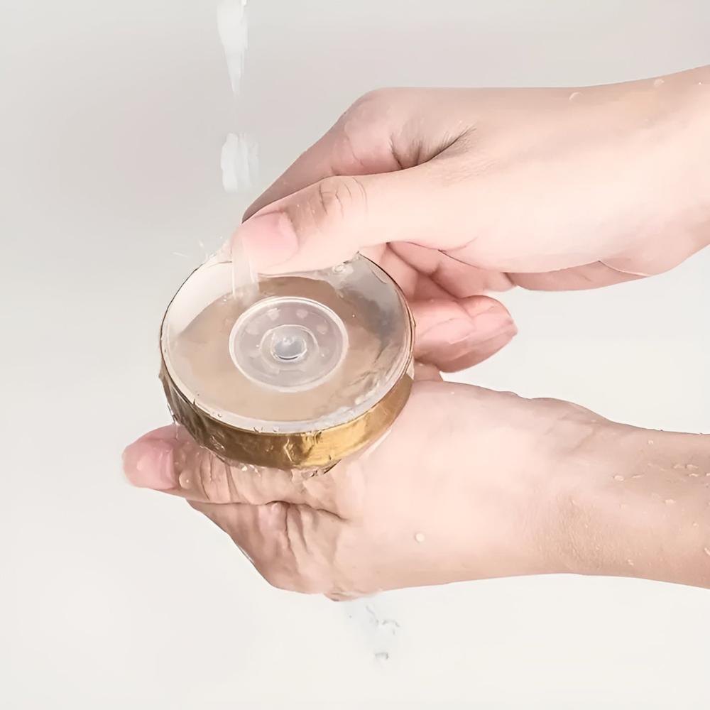 Self-Adhesive Stainless Steel Shower Hooks with Vacuum-Lock Mounting