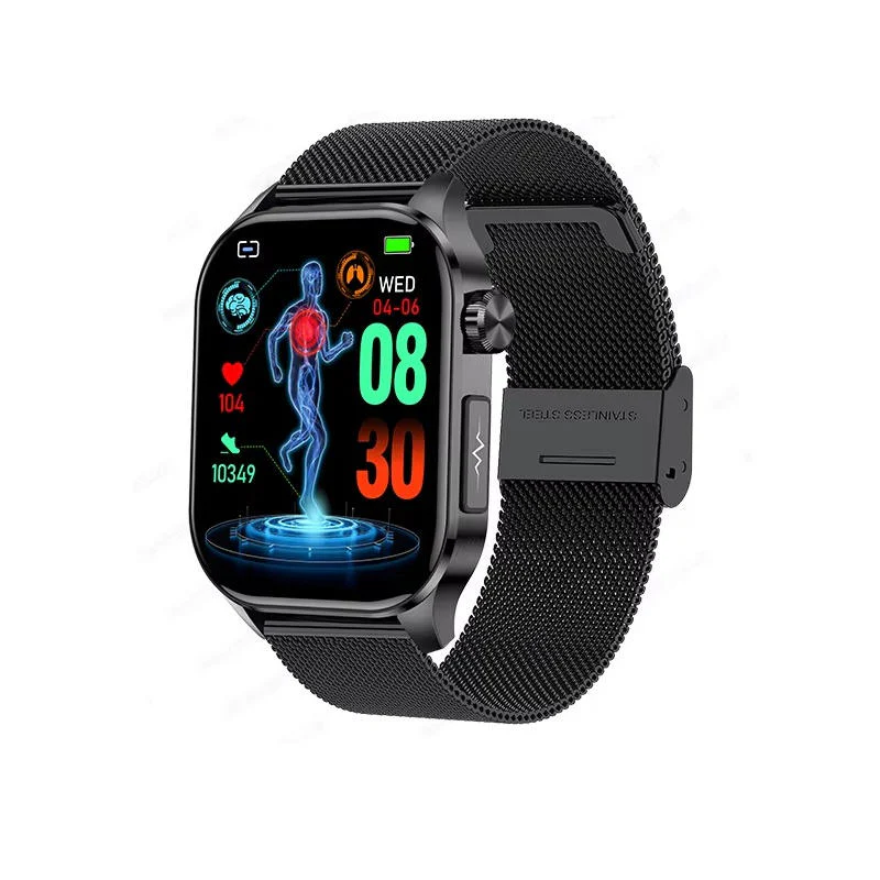Senior Smartwatch with Health Tracking, Bluetooth Calling and SOS Alert