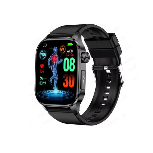 Senior Smartwatch with Health Tracking, Bluetooth Calling and SOS Alert