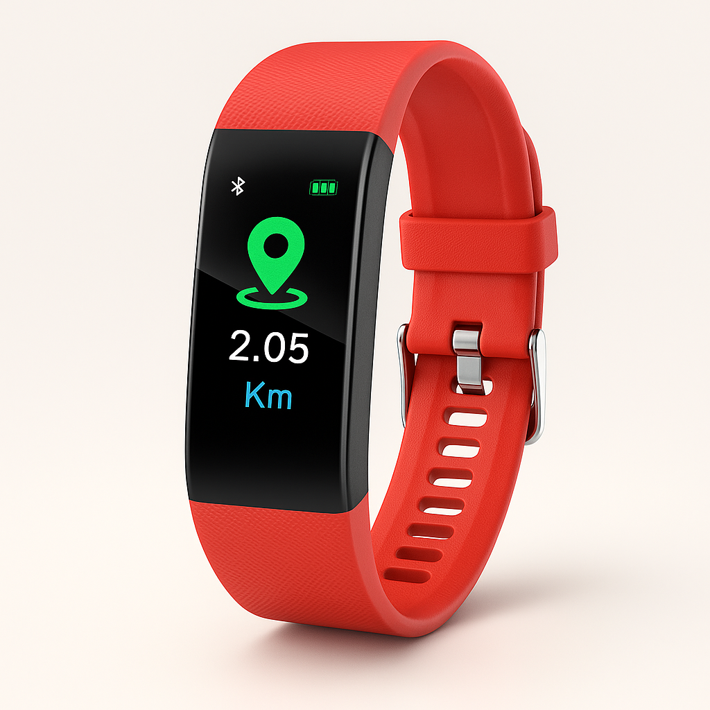 Senior Smartwatch with Health Tracking and Activity Alerts