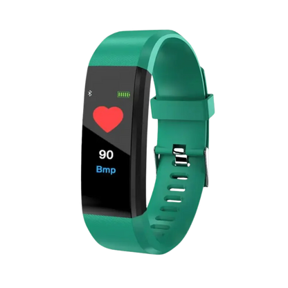 Senior Smartwatch with Heart Rate and Blood Pressure Tracking