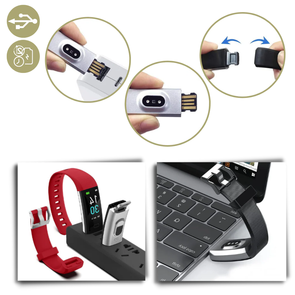 Senior Smartwatch with Heart Rate and Blood Pressure Tracking