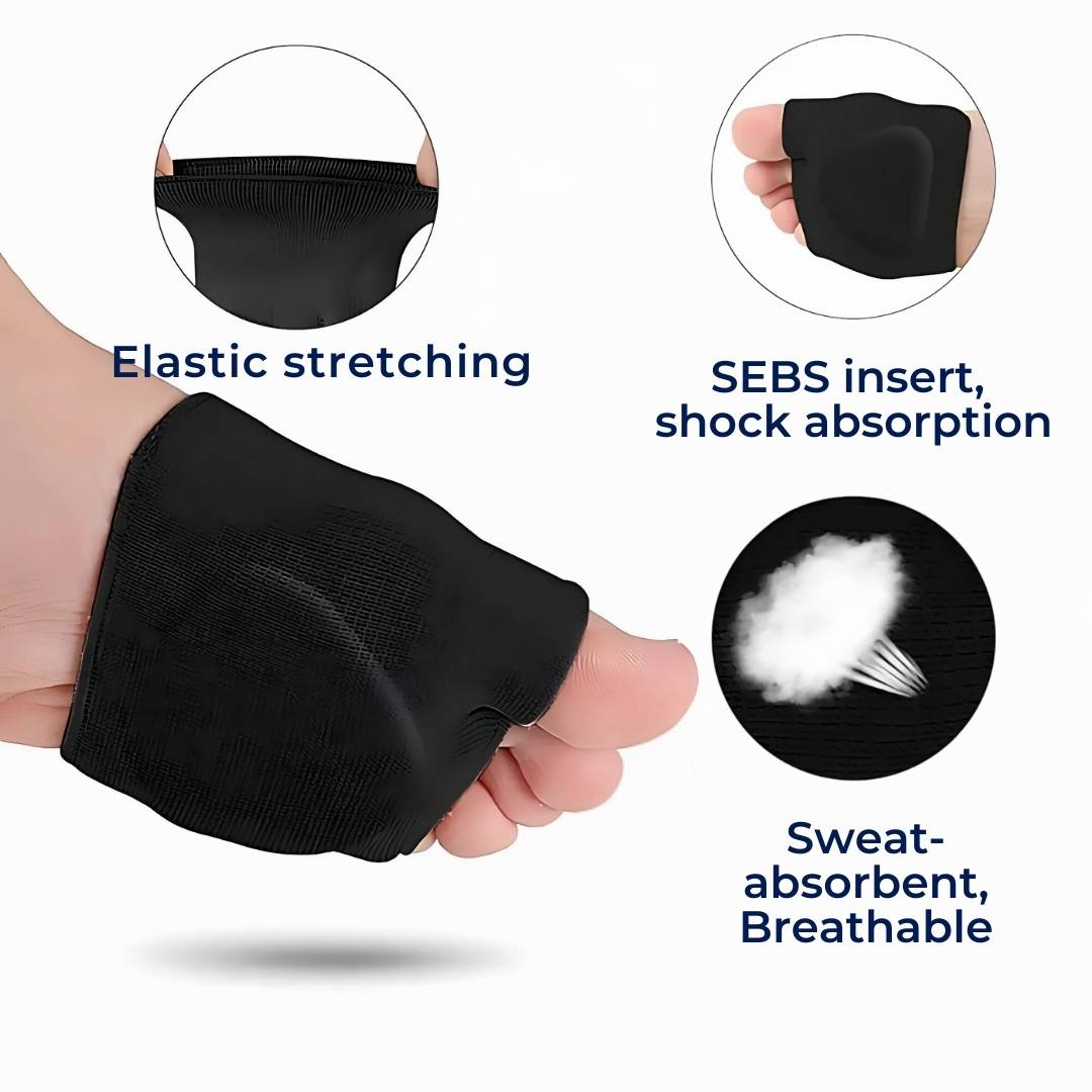 Silicone Gel Forefoot Cushion for Metatarsalgia Support