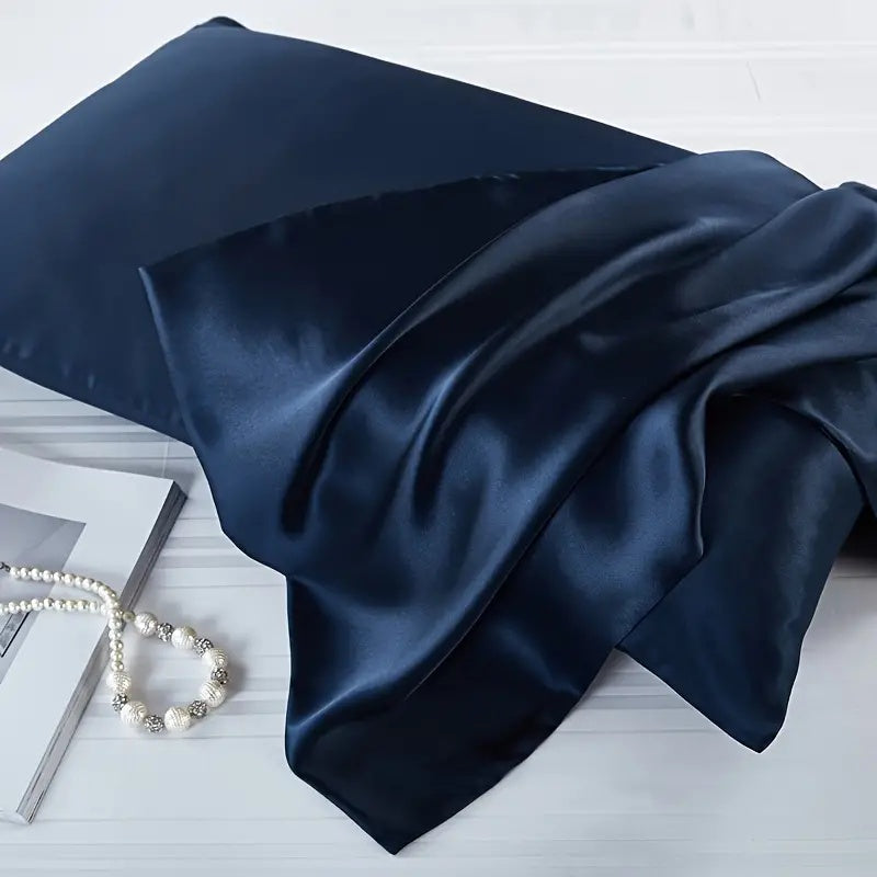 Silk Pillowcase Set – Smooth Silk Covers with Silver Ion Fibre for Comfortable Sleep