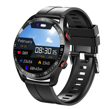 Smart Health Monitoring Watch with Heart Rate Sleep and BP Tracking