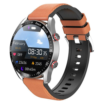 Smart Health Monitoring Watch with Heart Rate Sleep and BP Tracking