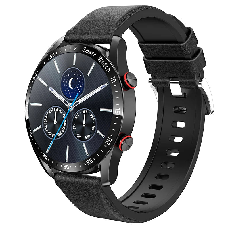 Smart Health Monitoring Watch with Heart Rate Sleep and BP Tracking