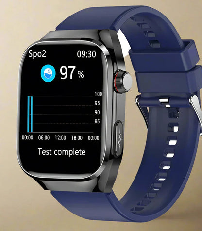 Smart Health Watch with 2.04-Inch AMOLED Touchscreen and EKG Heart Rate Monitoring