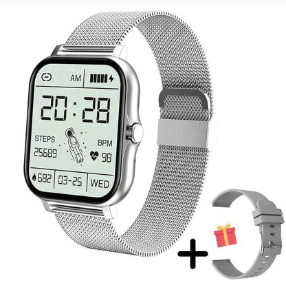 Smartwatch with Health Monitoring, Fitness Tracking and Bluetooth Notifications